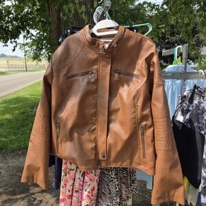 Maralyn & Me Rich Brown Jacket